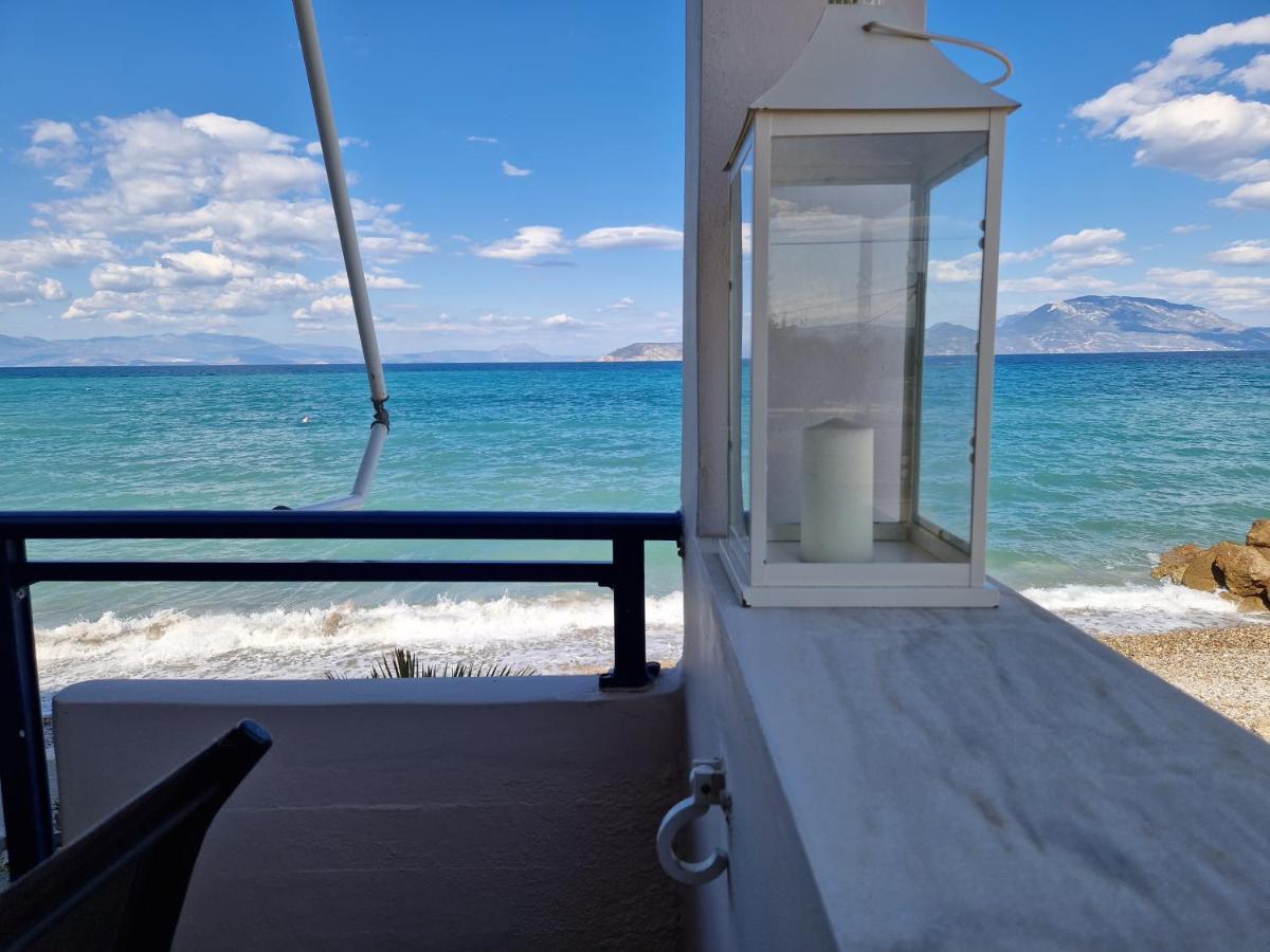 Apartamento Korinthian Sea View Nerántza Exterior foto