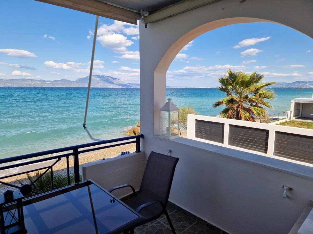 Apartamento Korinthian Sea View Nerántza Exterior foto
