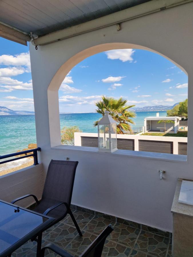 Apartamento Korinthian Sea View Nerántza Exterior foto